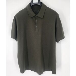 Bylt Polo Shirt Mens 2XL XXL Green Drop Cut Lux Short Sleeve Stretch‎ Casual